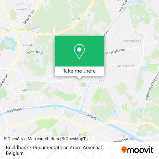 Beeldbank - Documentatiecentrum Arsenaal map