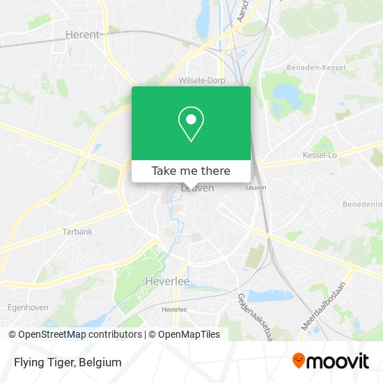 Flying Tiger map