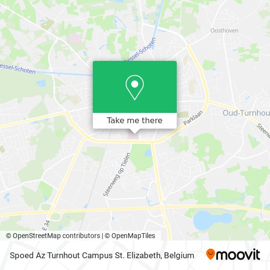 Spoed Az Turnhout Campus St. Elizabeth plan