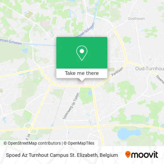 Spoed Az Turnhout Campus St. Elizabeth plan