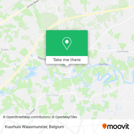 Kuurhuis Waasmunster plan