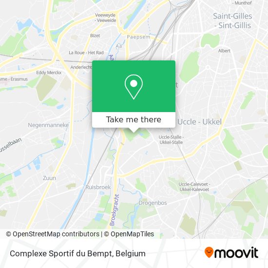 Complexe Sportif du Bempt map