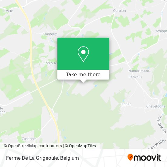 Ferme De La Grigeoule plan