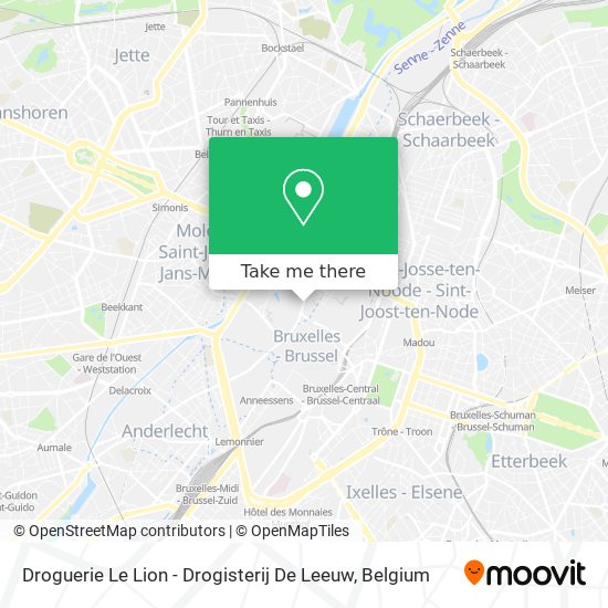 Droguerie Le Lion - Drogisterij De Leeuw map