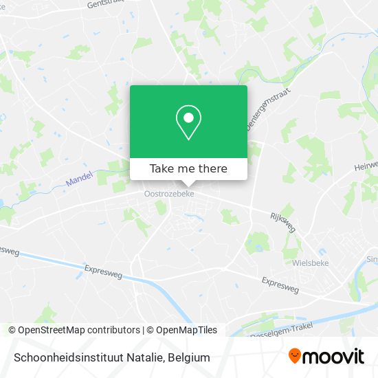 Schoonheidsinstituut Natalie map