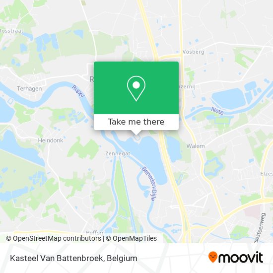 Kasteel Van Battenbroek plan