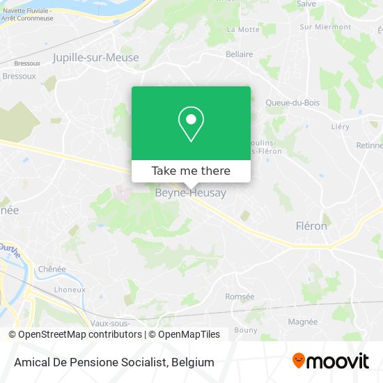 Amical De Pensione Socialist map