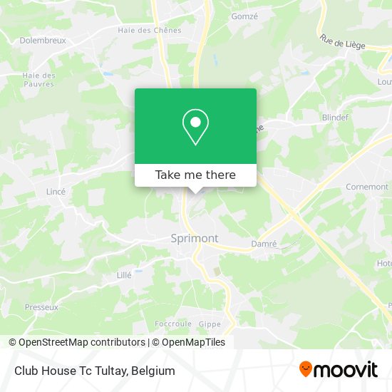 Club House Tc Tultay map