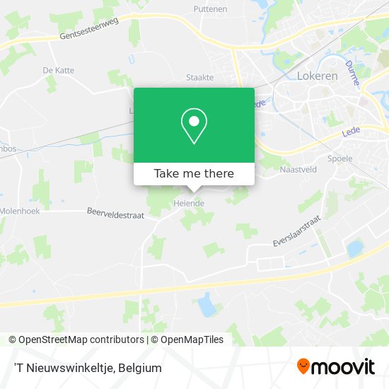 'T Nieuwswinkeltje map