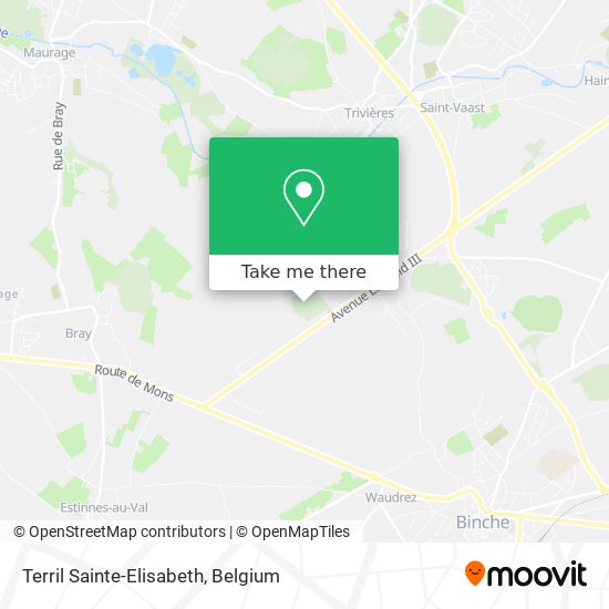 Terril Sainte-Elisabeth plan