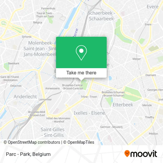 Parc - Park map