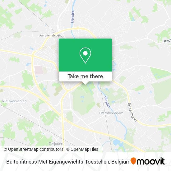 Buitenfitness Met Eigengewichts-Toestellen map