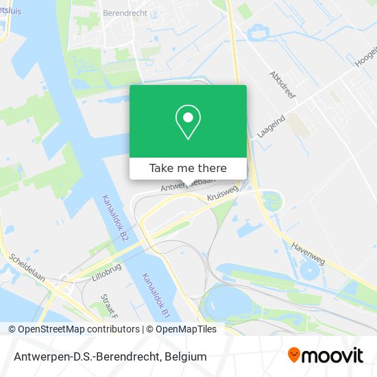 Antwerpen-D.S.-Berendrecht plan