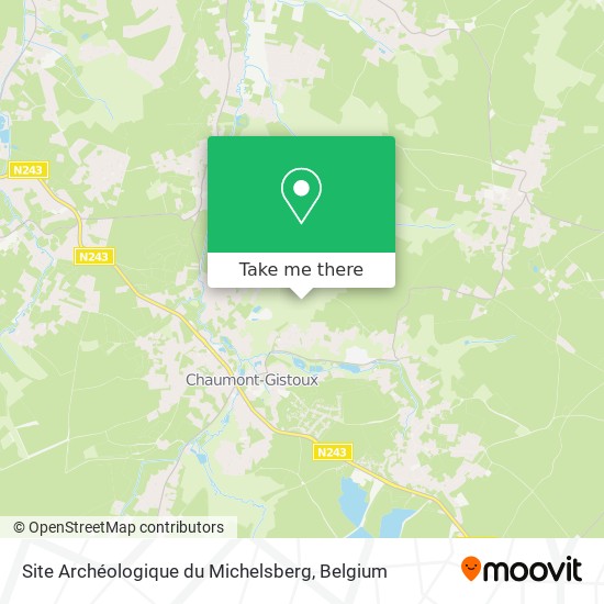 Site Archéologique du Michelsberg plan