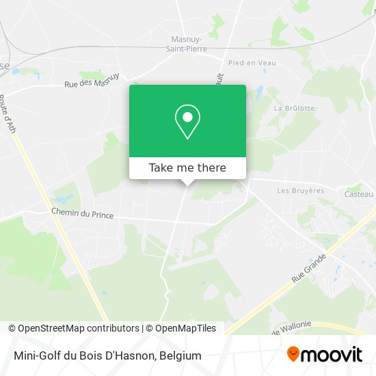 Mini-Golf du Bois D'Hasnon map