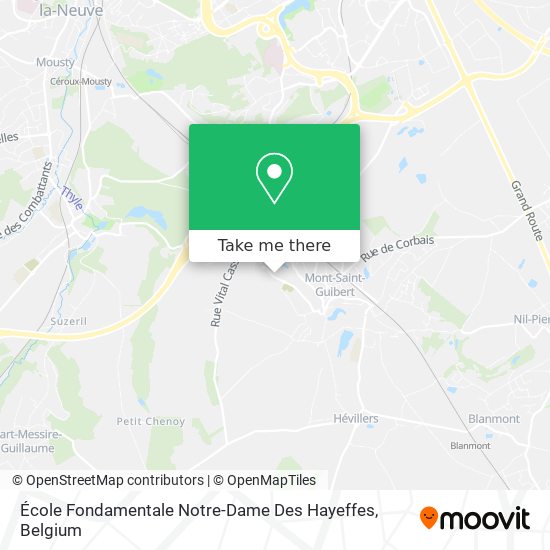 École Fondamentale Notre-Dame Des Hayeffes map