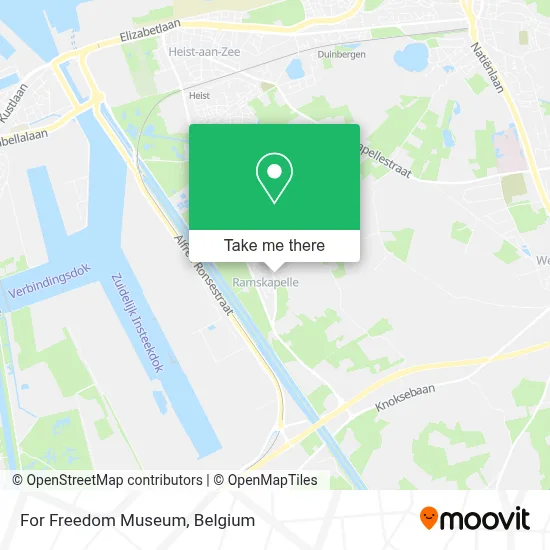 For Freedom Museum map