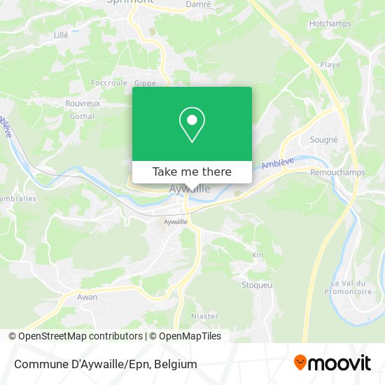 Commune D'Aywaille/Epn plan