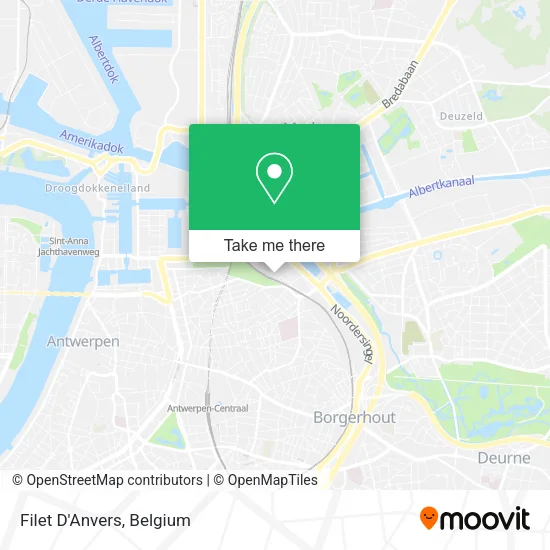 Filet D'Anvers map