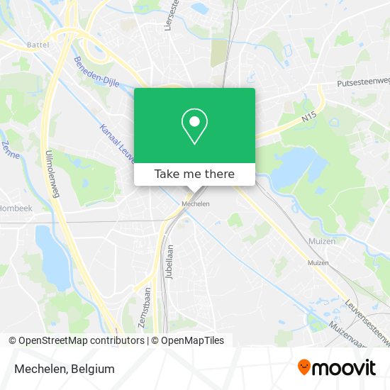 Mechelen map