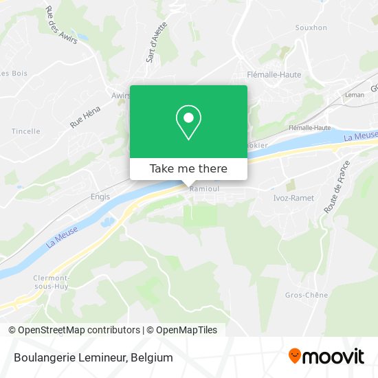 Boulangerie Lemineur map