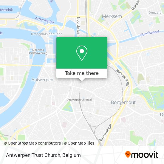 Antwerpen Trust Church plan