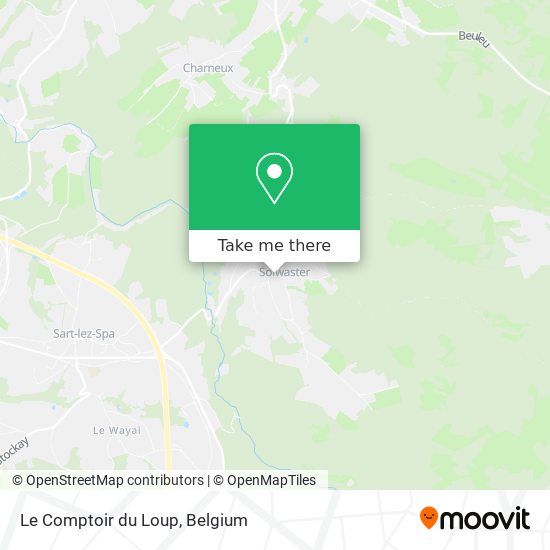 Le Comptoir du Loup map