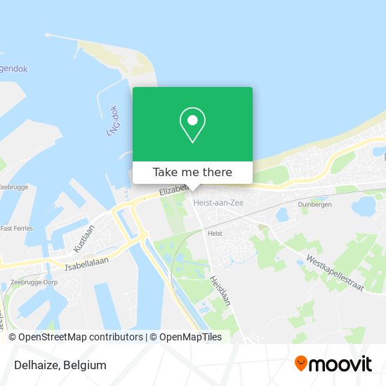 Delhaize map