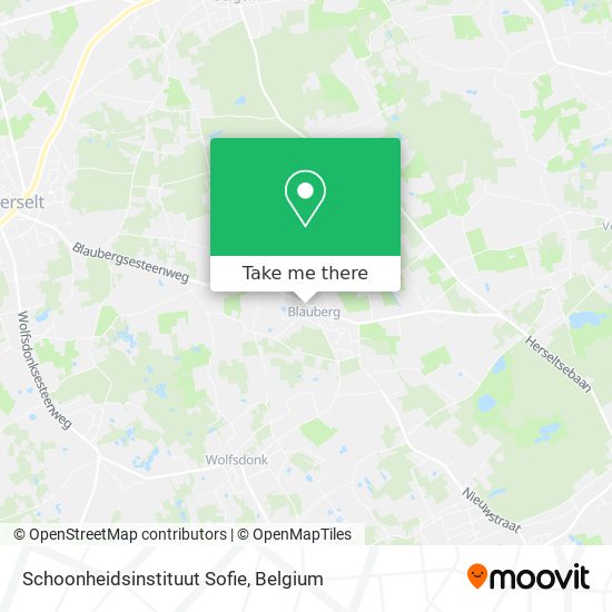 Schoonheidsinstituut Sofie plan