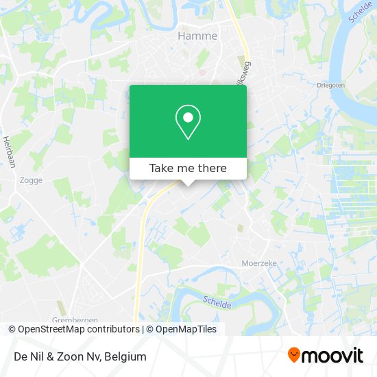 De Nil & Zoon Nv map