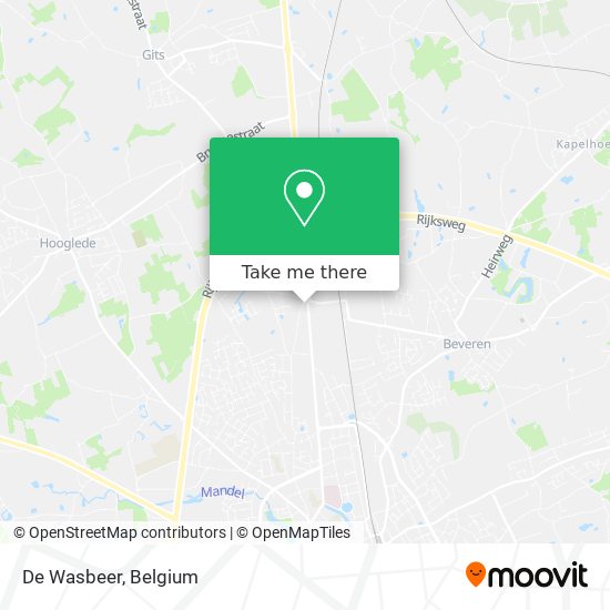 De Wasbeer map