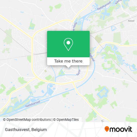 Gasthuisvest map