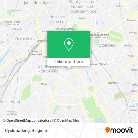 Cycloparking map