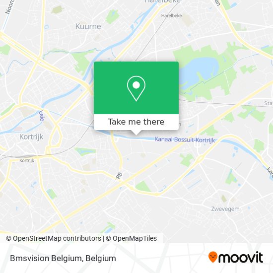 Bmsvision Belgium map