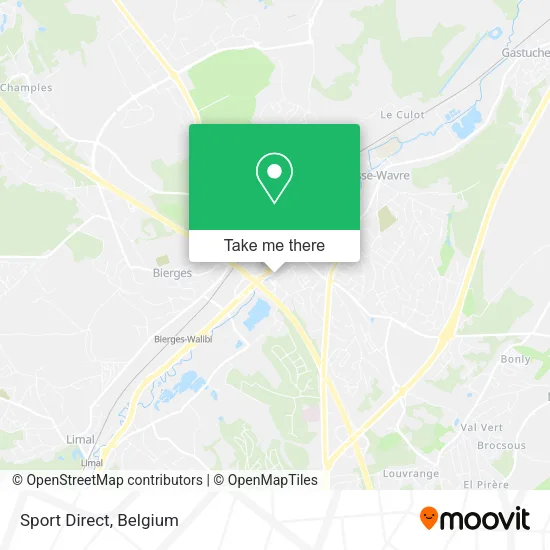 Sport Direct map