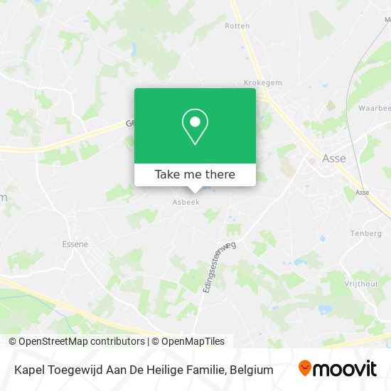 Kapel Toegewijd Aan De Heilige Familie plan