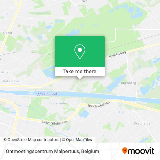 Ontmoetingscentrum Malpertuus plan