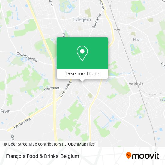 François Food & Drinks plan