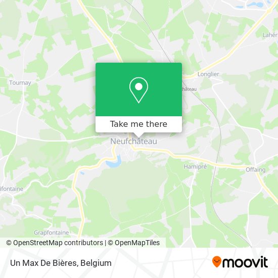 Un Max De Bières map