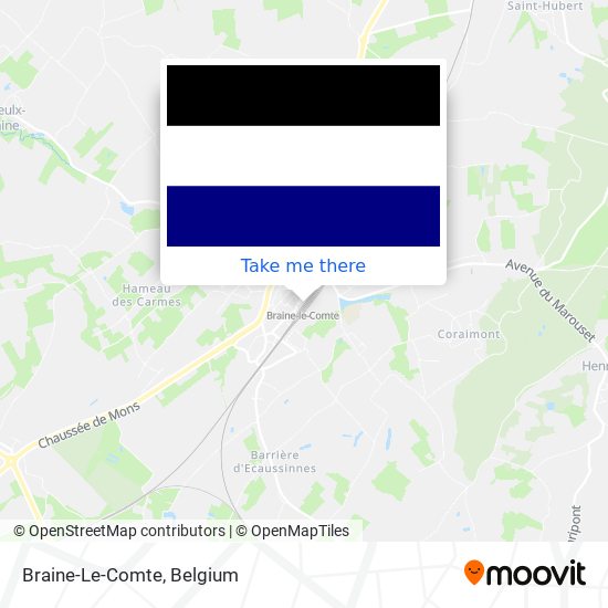 Braine-Le-Comte map