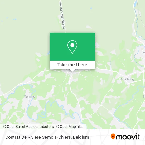 Contrat De Rivière Semois-Chiers plan