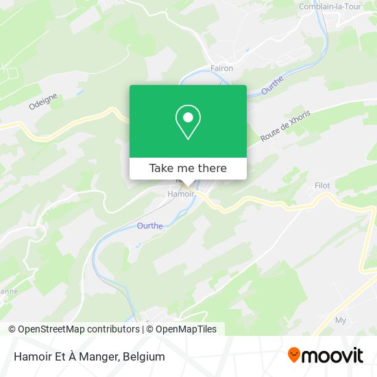 Hamoir Et À Manger map