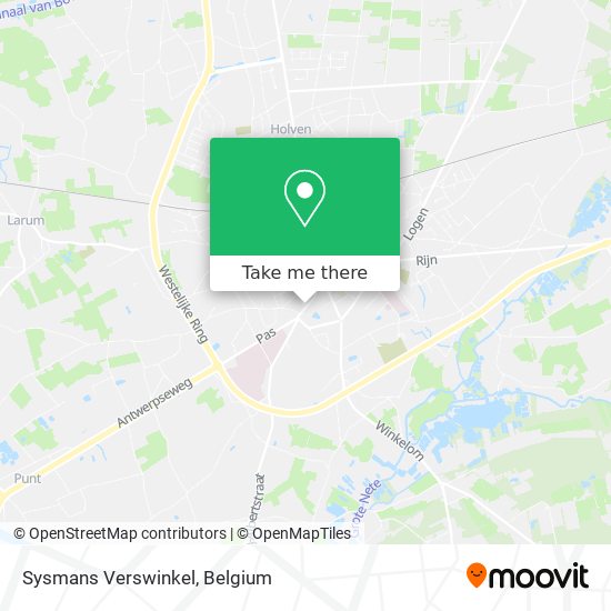 Sysmans Verswinkel map