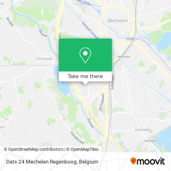 Dats 24 Mechelen Regenboog plan