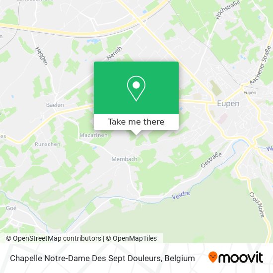 Chapelle Notre-Dame Des Sept Douleurs map