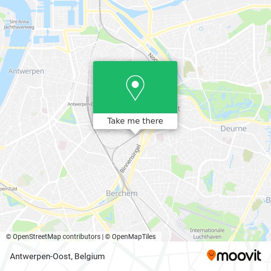 Antwerpen-Oost map