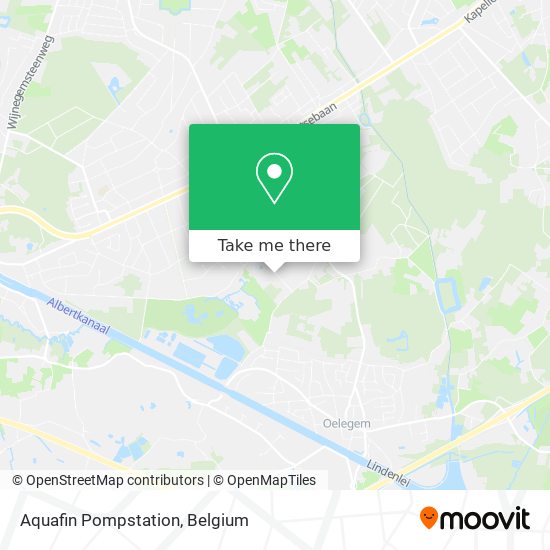 Aquafin Pompstation plan