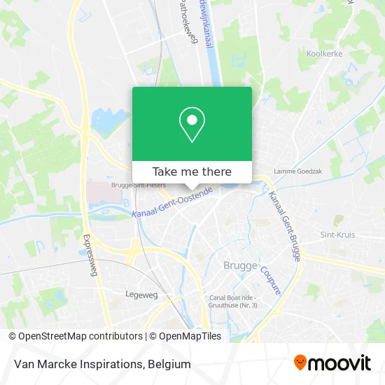 Van Marcke Inspirations map