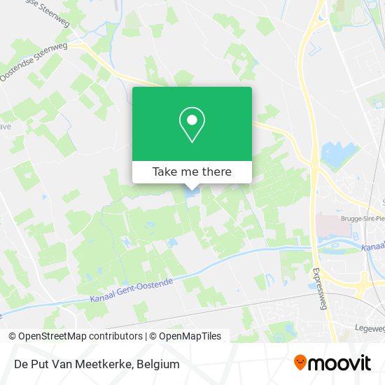 De Put Van Meetkerke map