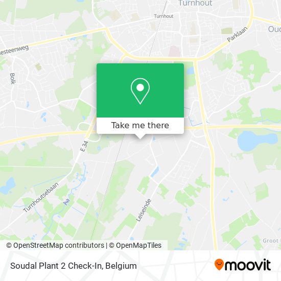 Soudal Plant 2 Check-In map